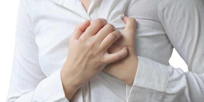 ból w klatce piersiowej z osteochondrozą klatki piersiowej